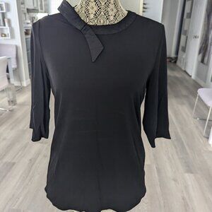 Georgio Armani black stretched top